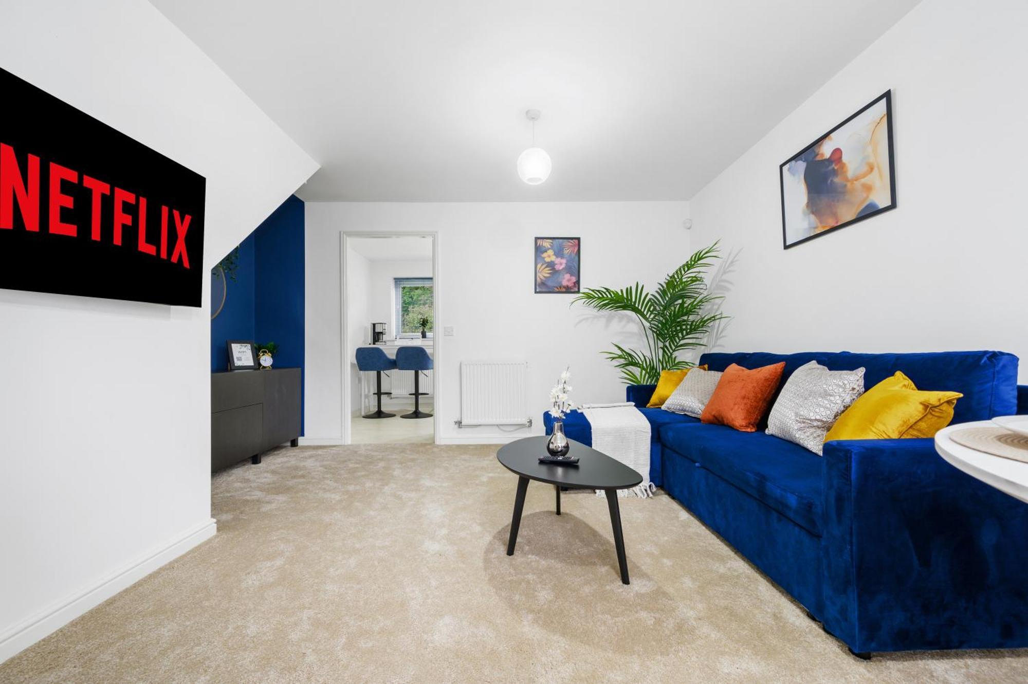 Free Parking At Comfy Manchester Home, 6Mins To Manchester City Center Casa de férias *