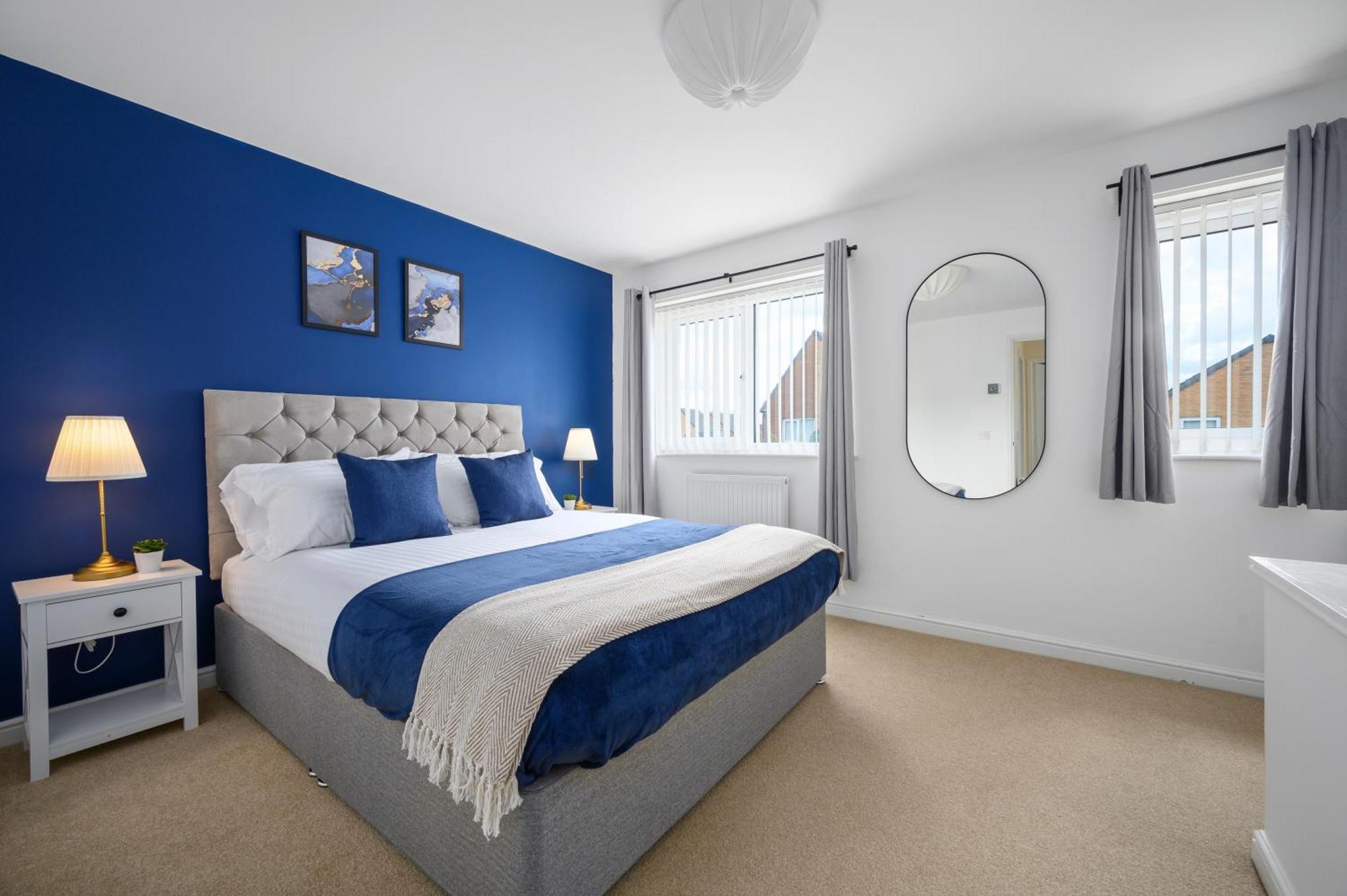Free Parking At Comfy Manchester Home, 6Mins To Manchester City Center Casa de férias